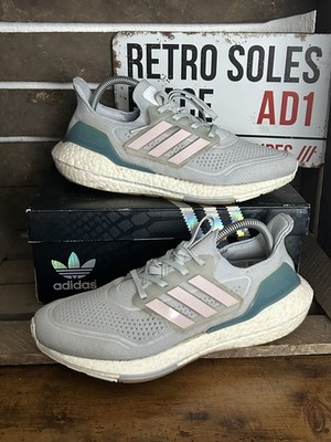 adidas Originals  Ultraboost 21 Halo Blue PrimeKnit UK Größe 7 2020