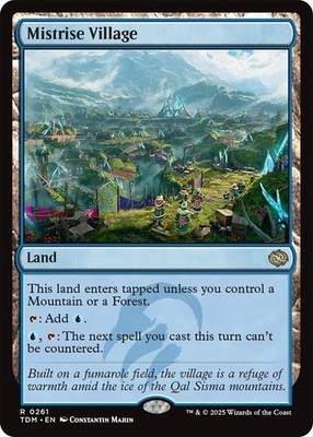 1x Mistrise Village - Tarkir: Dragonstorm - NM  -  MTG