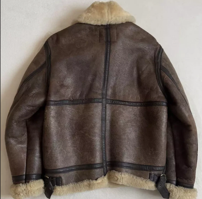 Vintage SCHOTT NYC B3 LEATHER BOMBER JACKET NEW - Resident Evil 4