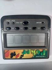 Radio Shack Deluxe 1 or 2-Player Draw Poker Handheld Game Tested & Works