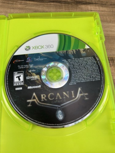 Arcania: Gothic 4 (Microsoft Xbox 360, 2010) Complete CIB Tested & Working - Picture 4 of 5