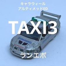 Mattel Hot Wheels Mitsubishi Lancer Evolution VII Interceptor Taxi Car Used