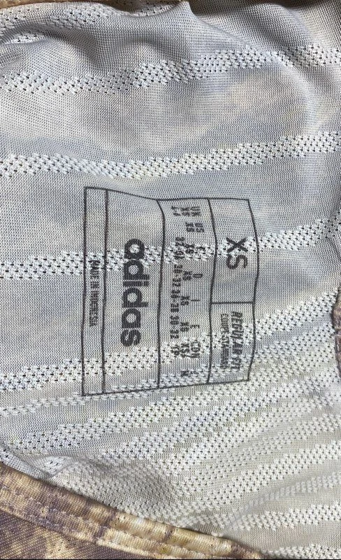 全新带标签 Adidas HEAT.RDY HIIT T 恤大理石印花 3 条纹女式 XS — 第 4/4 张图片