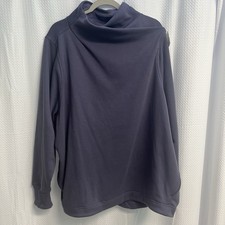 Athleta Cozy Karma Twist Neck Purple Sweatshi...