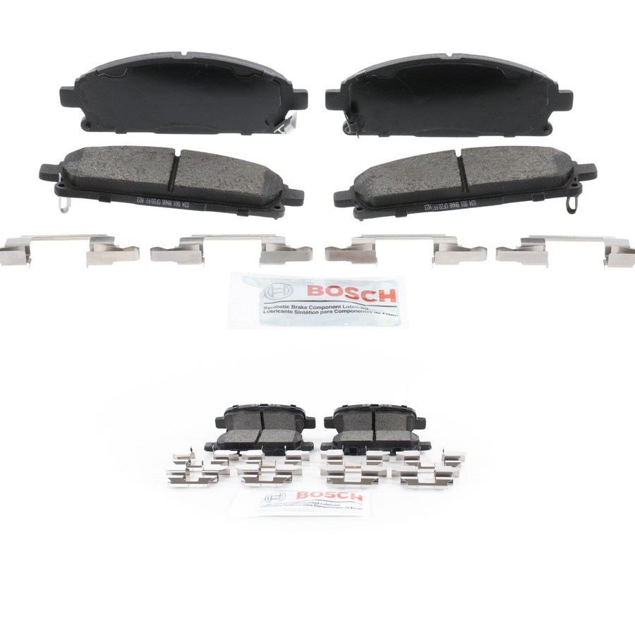 Bosch BE691H BE905H Blue Ceramic Brake Pads Kit Front Rear