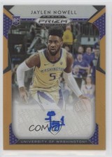 2019-20 Panini Prizm Draft Picks Neon Orange 87/125 Jaylen Nowell #43 Auto 0z8z