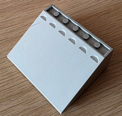 Lego Cockpit 5x6x2 33° alt hellgrau 4228  Zubehör 6952 6929