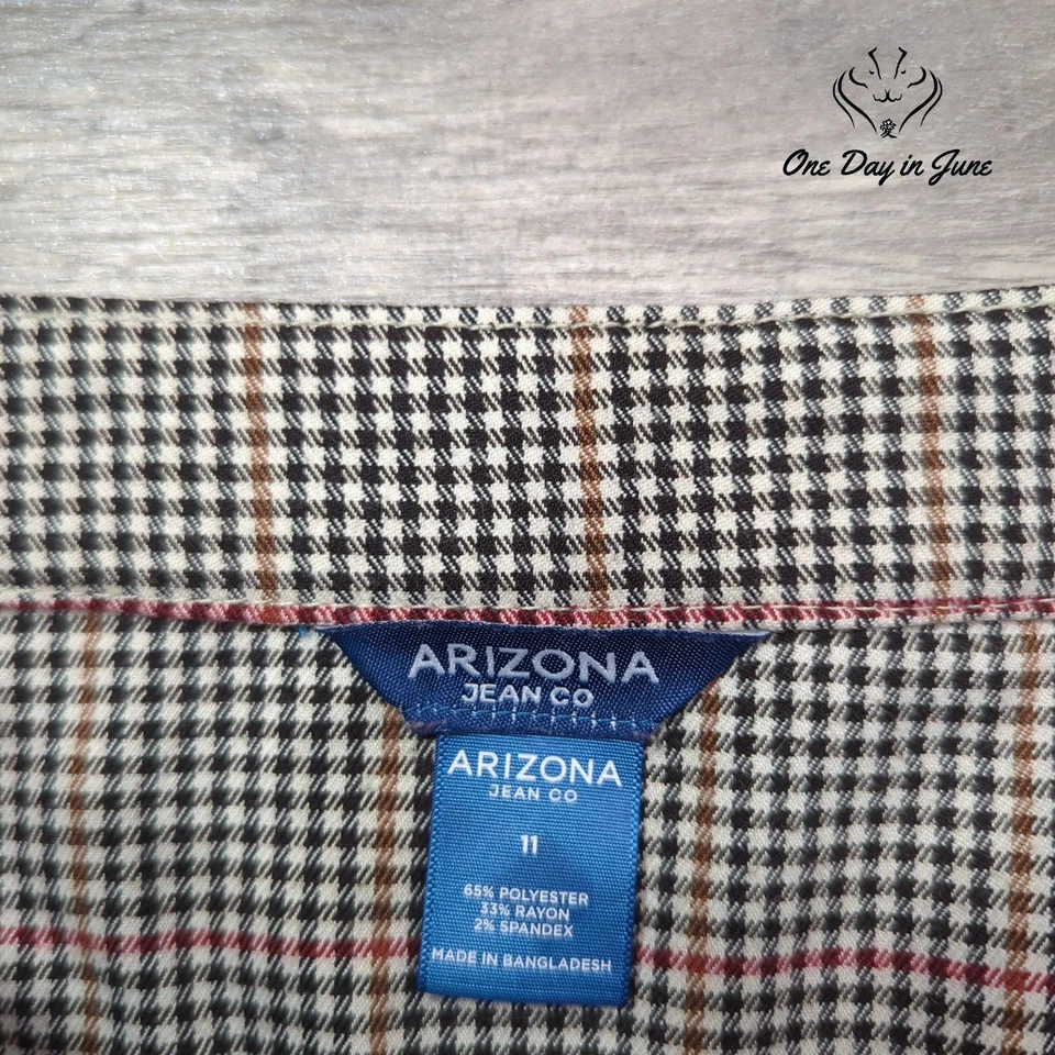 Minifalda Arizona Jean Co. Juniors cremallera frontal talla 11 Foto 2 de 4