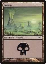 [MTG] Swamp (296) (MRD) HP-DMG