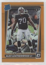 2021 Panini Donruss Optic Rated Rookie Orange Prizm 61/199 Alex Leatherwood 5ub
