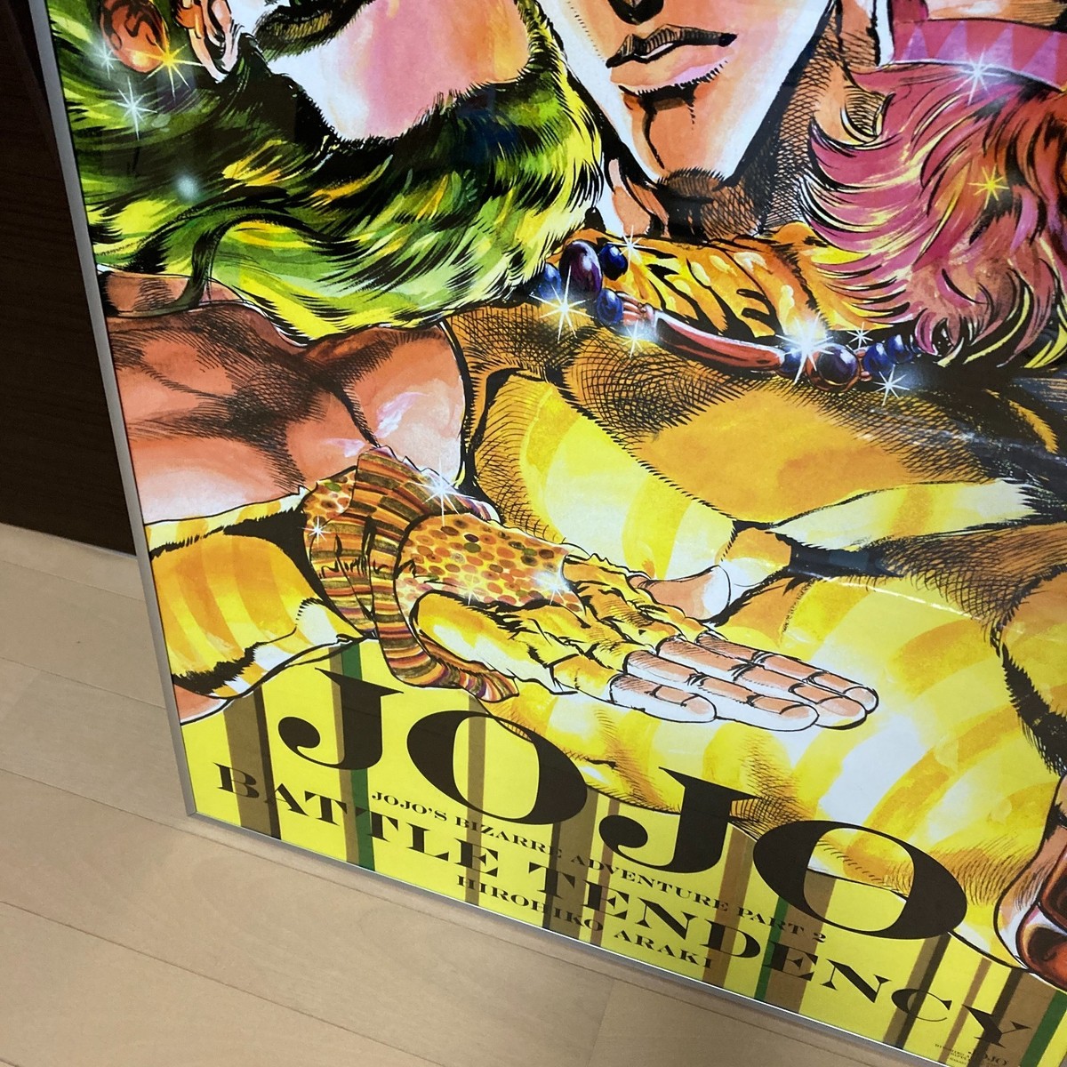 限定100枚アートポスター　jojo35 JoJo's Bizarre Adventure Poster Battle Tendency Araki Exhibition