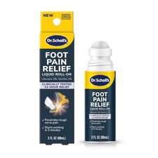 Dr. Scholl's Foot Pain Relief Liquid ROLL-ON, 3.0 oz // Ounce, White