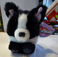 Swibco Puffkins Dusty dog Mini Plush Stuffed Animal MPN 6763 1999 