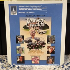Agatha Christie's The Mirror Crack'd 1980 CED Crime Thriller Movie Video Disc