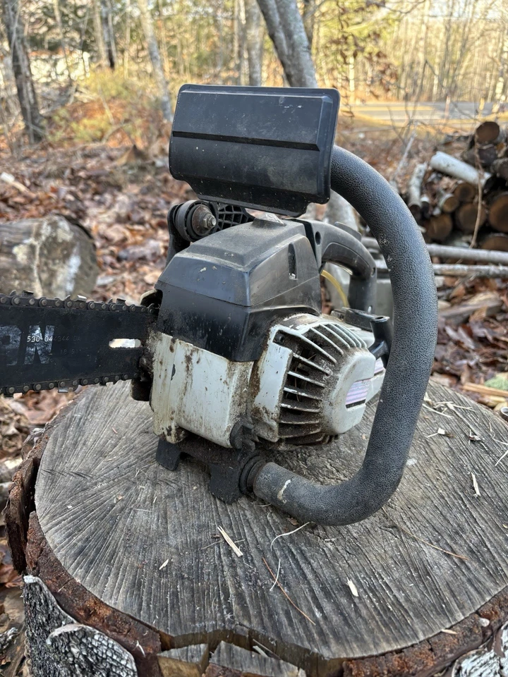 Craftsman Top Handle Chainsaw Vintage Parts Or Repair Untested 18inBar And Chain - Image 2 of 4