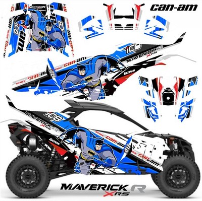 UTV Graphics Decals Stickers for Can-Am Maverick R 2DR 2024-25