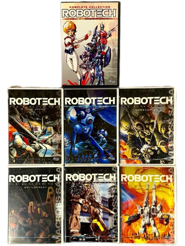 Robotech Complete DVD Lot Rare Anime Collection | Mecha Sci-Fi Classic Fast Ship - Image 2 of 4