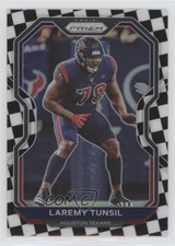 2020 Panini Prizm Black & White Checker Prizm Laremy Tunsil #81 0nr3