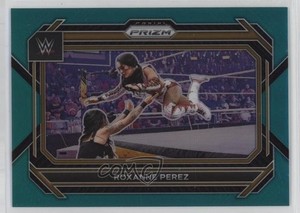 2023 Panini Prizm WWE Teal Prizm /49 Roxanne Perez #39