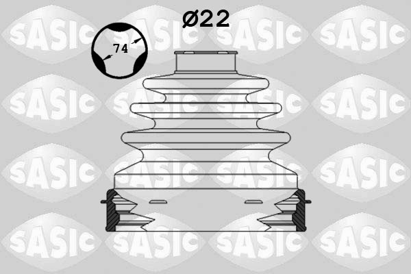 Sasic 1904028 Manschette Achsantrieb Vorderachse FüR Ford Renault Volvo-image