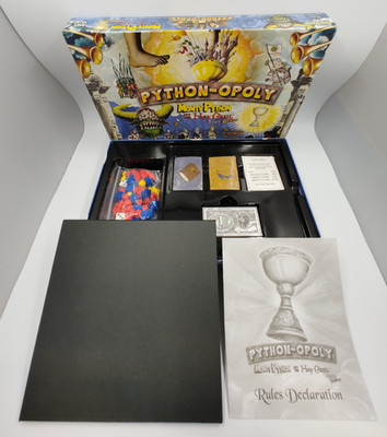 PYTHON-OPOLY Board Game Monty Python and the Holy Grail *Please Read Description
