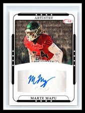 💥 2023 SAGE Artistry - Autographs #ART-MM5 - Marte Mapu Auto RC
