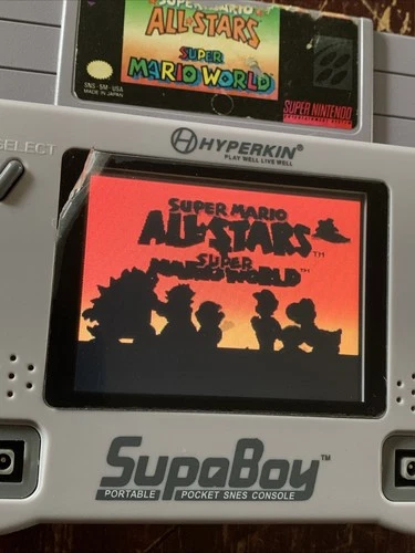Super Mario All-Stars - Super Mario World Original Super Nintendo Video Game