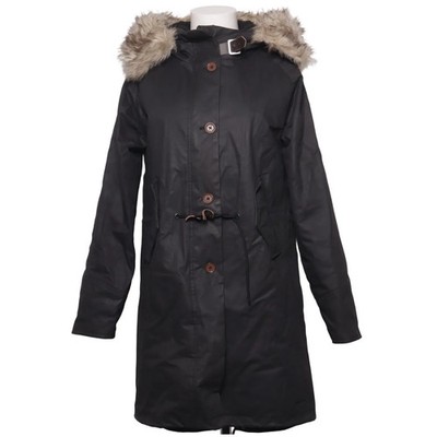 Elvine, Parka, Damen, Größe: S, Schwarz, Baumwolle/Polyester, Einfarbig #v8V