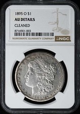 1895-O O Morgan Dollar S$1 NGC AU Details