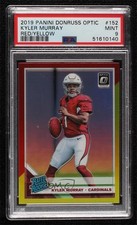 2019 Donruss Optic Rated Rookie Red & Yellow Prizm Kyler Murray PSA 9 MINT 0g8q