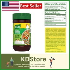 Granulated Chicken Bouillon 7.9 oz Pack of 12 - Instant Broth Soup Base