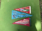 3 x VINTAGE SOUTH AFRICAN FELT TOURIST HOTEL PENNANTS (b)