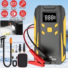 KFZ Auto Starthilfe 15000A Jump Starter Ladegerät Powerbank mit Luftkompressor KFZ Auto Starthilfe 15000A Jump Starter Ladegerät Powerbank mit Luftkompressor