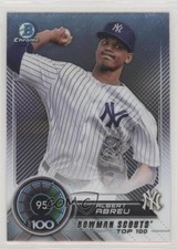2018 Bowman Bowman Scouts' Top 100 Albert Abreu #BTP-95 9ij