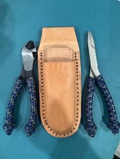 Custom Wrapped 7 Cutter 8 Duckbill Plier Leather Holder Plier Fishing