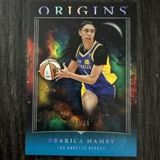 2024 Panini Origins WNBA - Dearica Hamby #6 Blue 5/49 JERSEY NUMBER MATCH🔥