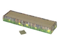 Nobby Kratzbrett Karton 48 X 12,5 X 5 Cm Mit Katzenminze Katze Brett Kratzmatte