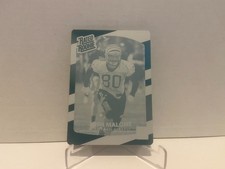 2017 Donruss Plates & Patches Printing Plates Cyan Josh Malone Rated Rookie *1/1