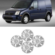 For 2010-2013 Ford Transit Connect 15 Wheel Silver Skin Covers Hub Caps Set 4 For 2010-2013 Ford Transit Connect 15 Wheel Silver Skin Covers Hub Caps Set 4