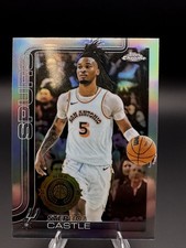 2025-26 Topps Chrome - Stephon Castle #228 Refractor Spurs