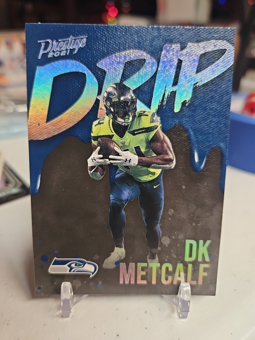 2021 Panini Prestige DK Metcalf Drip! SSP!💧
