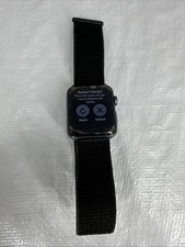 Apple Watch Series 2 42mm Space Gray Aluminum Touch Screen Black