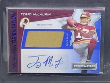 2019 Rookies & Stars Football #FO-TM Freshman Orientation #/49 Terry McLaurin RC