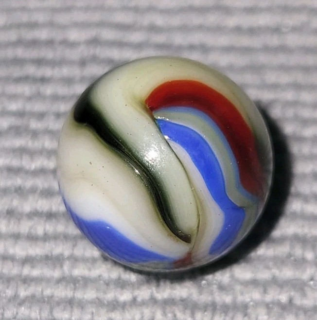 Killer Vacor Marble Hurricane 5 Color Swirls  19/32" Marbles 