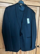 Herren Anzug 3-teilig, GR. 58/62 Schwarz