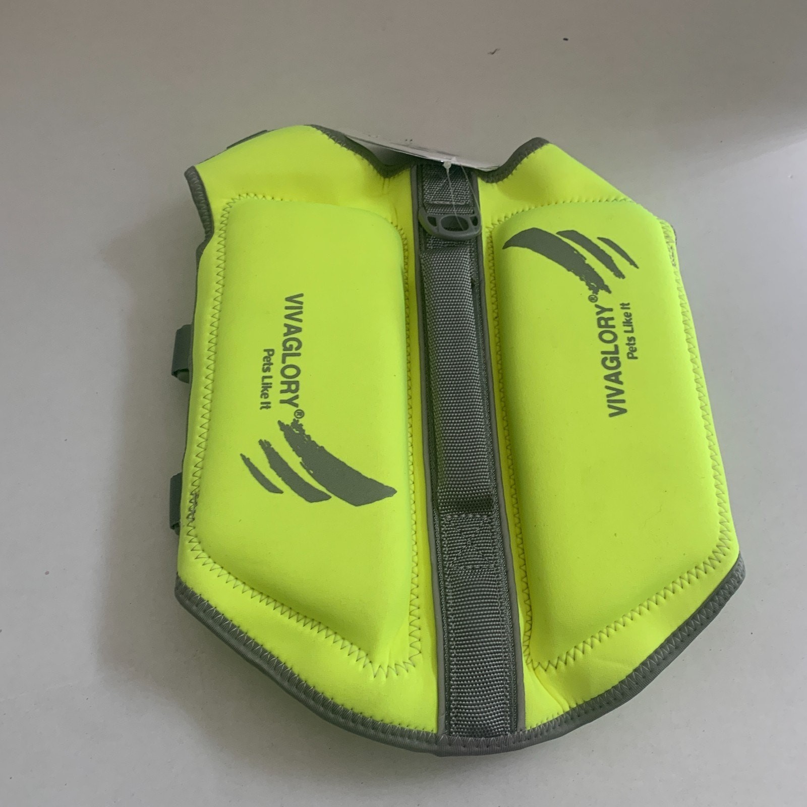 Vivaglory Ripstop Dog Life Vest Reflective & Adjustable Life Jacket Size M