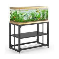 Fish Tank Stand 40 Gallon, Metal Aquarium Stand 36.5" L x 18.5" W 29.5 H,