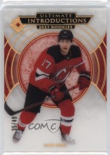 2023-24 Upper Deck Ultimate Collection Introductions Gold 35/49 Simon Nemec f6d