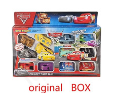 12PCS Disney Pixar Cars Set – Lightning McQueen & Friends 6CM Model Cars