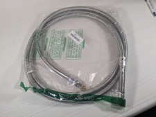 Stainless Steel Braided Flexible Water Supply Line Hose 6ft with Brass Fittings